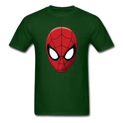 Spider-Man Head Unisex Classic T-Shirt - forest green