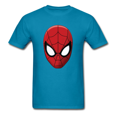 Spider-Man Head Unisex Classic T-Shirt - turquoise