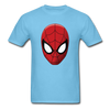 Spider-Man Head Unisex Classic T-Shirt - aquatic blue