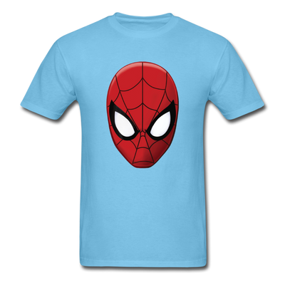 Spider-Man Head Unisex Classic T-Shirt - aquatic blue