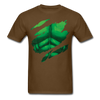 Hulk Ripped Shirt Unisex Classic T-Shirt - brown