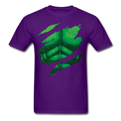 Hulk Ripped Shirt Unisex Classic T-Shirt - purple