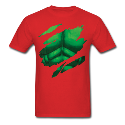 Hulk Ripped Shirt Unisex Classic T-Shirt - red