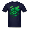 Hulk Ripped Shirt Unisex Classic T-Shirt - navy