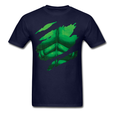 Hulk Ripped Shirt Unisex Classic T-Shirt - navy
