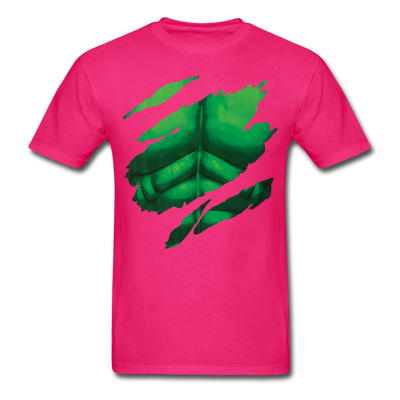 Hulk Ripped Shirt Unisex Classic T-Shirt - fuchsia