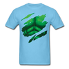 Hulk Ripped Shirt Unisex Classic T-Shirt - aquatic blue