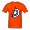 Captain America Shield Unisex Classic T-Shirt - orange