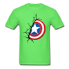 Captain America Shield Unisex Classic T-Shirt - kiwi