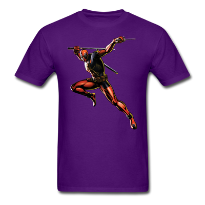 Deadpool Swords Unisex Classic T-Shirt - purple