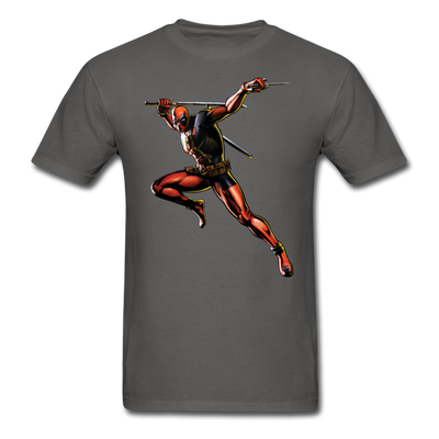 Deadpool Swords Unisex Classic T-Shirt - charcoal