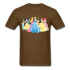 Disney Princesses Unisex Classic T-Shirt - brown