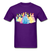 Disney Princesses Unisex Classic T-Shirt - purple