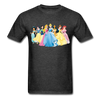 Disney Princesses Unisex Classic T-Shirt - heather black