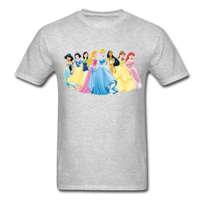 Disney Princesses Unisex Classic T-Shirt - heather gray