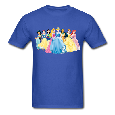 Disney Princesses Unisex Classic T-Shirt - royal blue