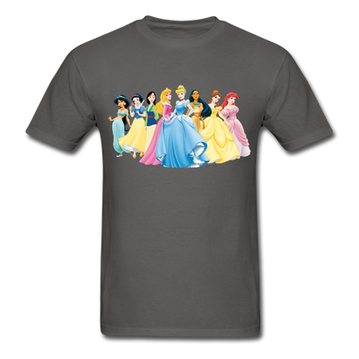 Disney Princesses Unisex Classic T-Shirt - charcoal