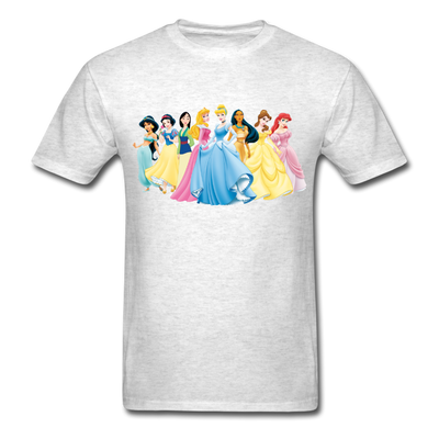 Disney Princesses Unisex Classic T-Shirt - light heather gray