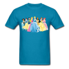 Disney Princesses Unisex Classic T-Shirt - turquoise