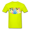 Disney Princesses Unisex Classic T-Shirt - safety green