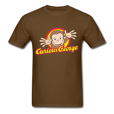 Curious George Unisex Classic T-Shirt - brown