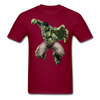 The Hulk Unisex Classic T-Shirt - burgundy