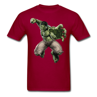 The Hulk Unisex Classic T-Shirt - dark red