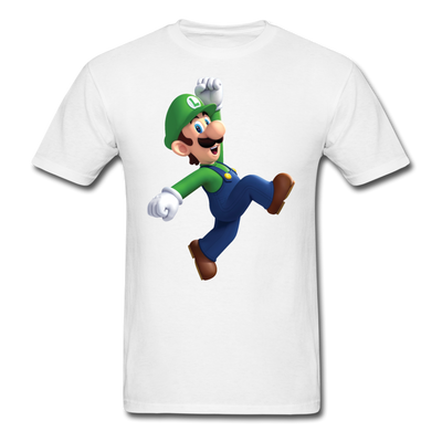 Luigi Unisex Classic T-Shirt - white