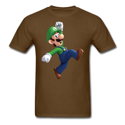 Luigi Unisex Classic T-Shirt - brown