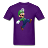 Luigi Unisex Classic T-Shirt - purple