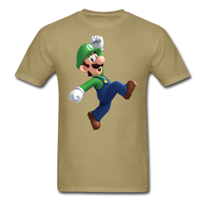 Luigi Unisex Classic T-Shirt - khaki