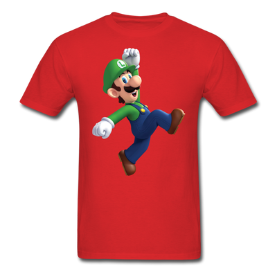 Luigi Unisex Classic T-Shirt - red