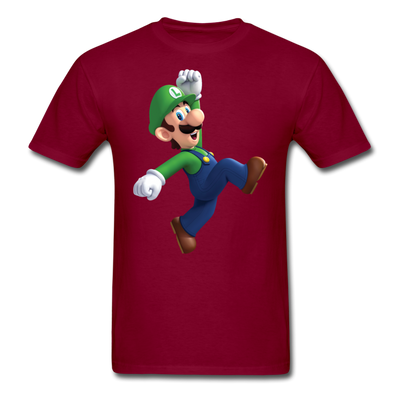 Luigi Unisex Classic T-Shirt - burgundy