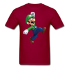 Luigi Unisex Classic T-Shirt - dark red