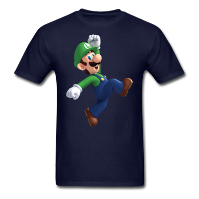 Luigi Unisex Classic T-Shirt - navy