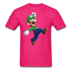 Luigi Unisex Classic T-Shirt - fuchsia