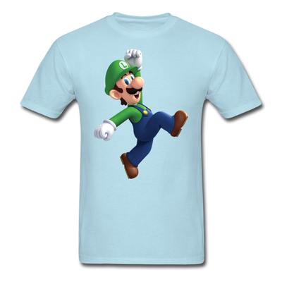 Luigi Unisex Classic T-Shirt - powder blue