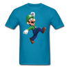 Luigi Unisex Classic T-Shirt - turquoise