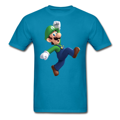 Luigi Unisex Classic T-Shirt - turquoise