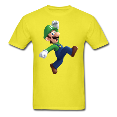 Luigi Unisex Classic T-Shirt - yellow