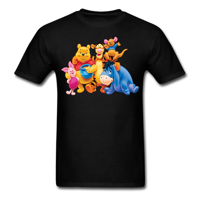 Winnie the Pooh Unisex Classic T-Shirt - black