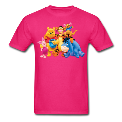 Winnie the Pooh Unisex Classic T-Shirt - fuchsia