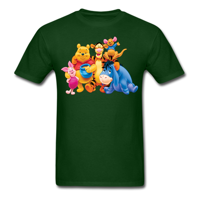 Winnie the Pooh Unisex Classic T-Shirt - forest green