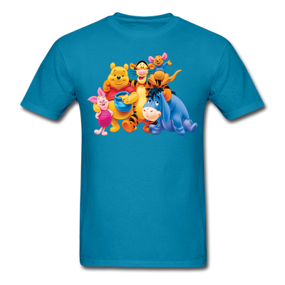 Winnie the Pooh Unisex Classic T-Shirt - turquoise