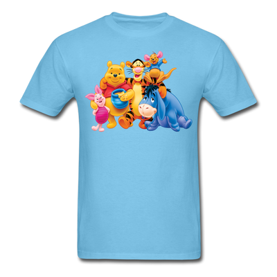 Winnie the Pooh Unisex Classic T-Shirt - aquatic blue