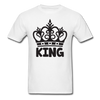King Unisex Classic T-Shirt - white