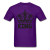 King Unisex Classic T-Shirt - purple