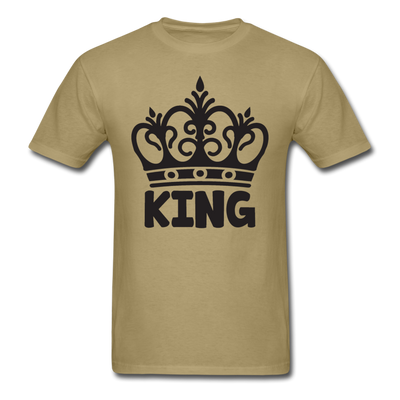 King Unisex Classic T-Shirt - khaki