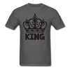 King Unisex Classic T-Shirt - charcoal