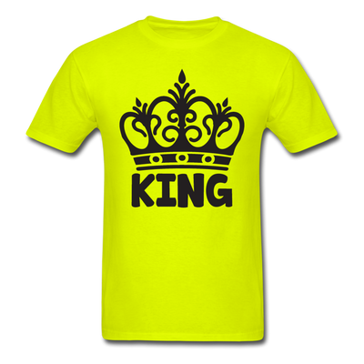 King Unisex Classic T-Shirt - safety green